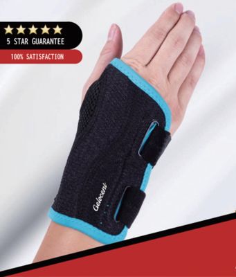 FDA دعامة المعصم لتقويم العظام مع جبيرة ألمنيوم Palmar الأوسط